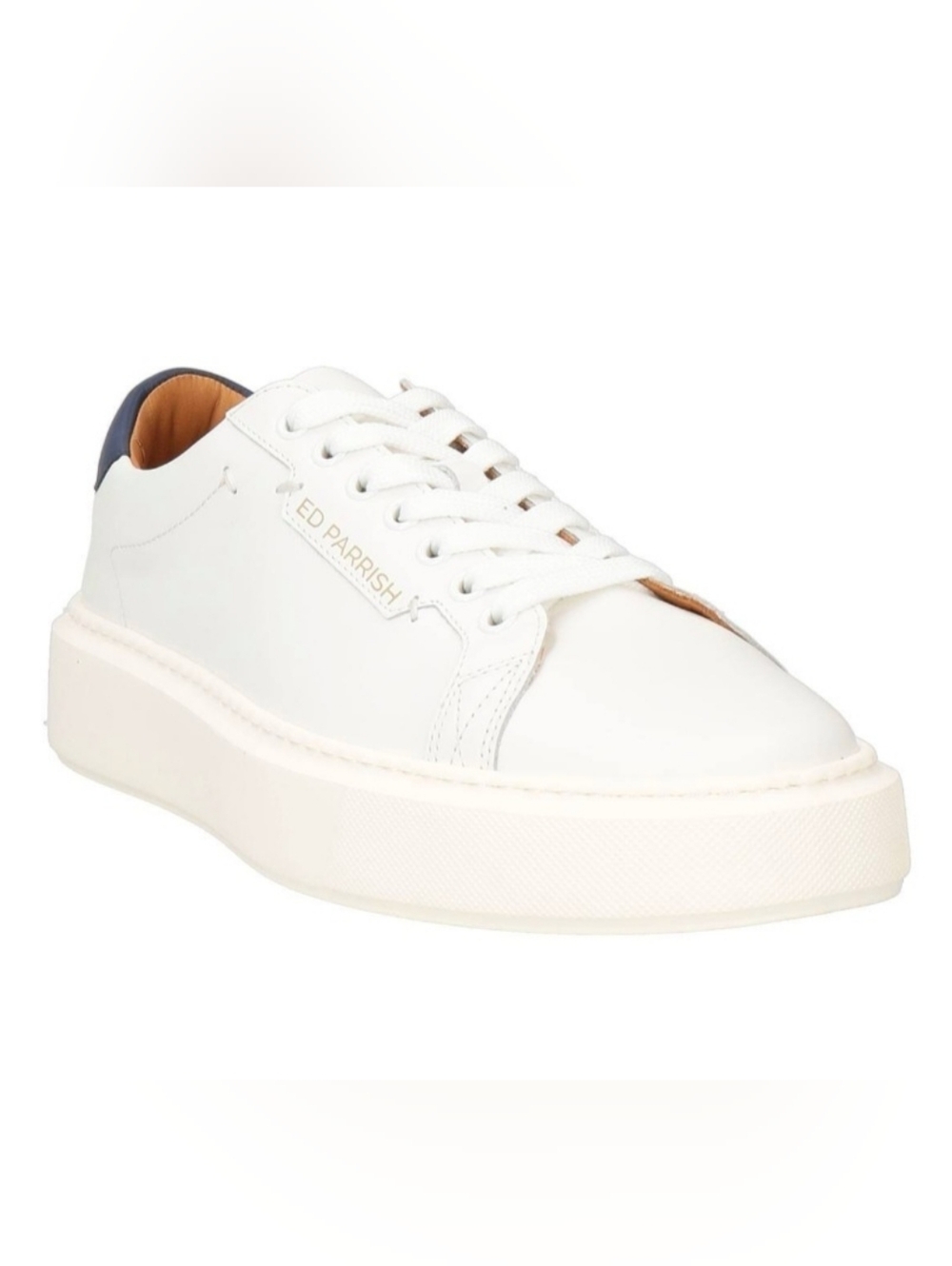 ED PARRISH Sneakers, Sz 7 (US)-White, Made in Italy